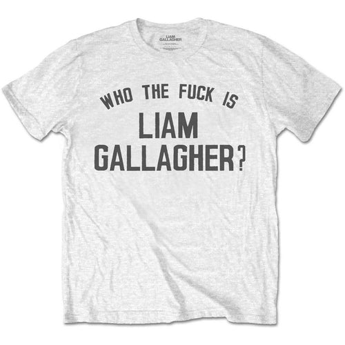 Oasis Liam Gallagher Who the Fuck Unisex T-Shirt