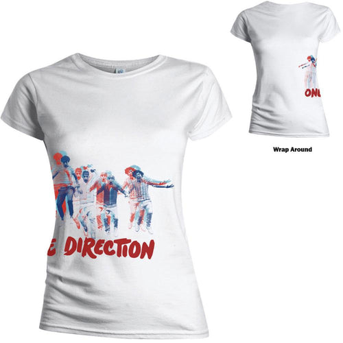 One Direction Band Jump Ladies T-Shirt 