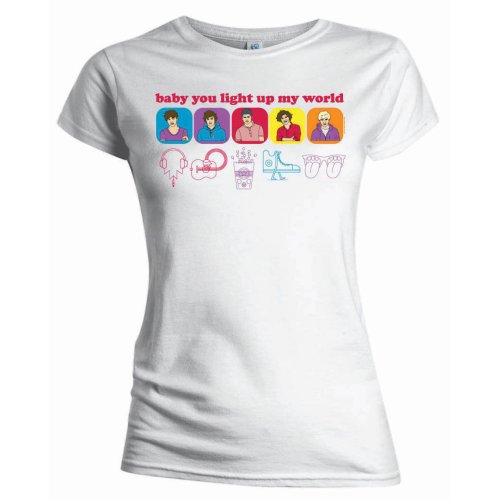 One Direction Line Drawing Ladies T-Shirt