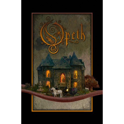 Opeth In Caude Venenum Textile Poster
