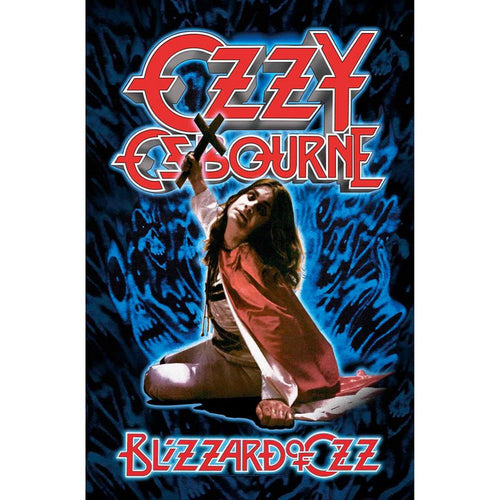 Ozzy Osbourne Blizzard Of Ozz Textile Poster