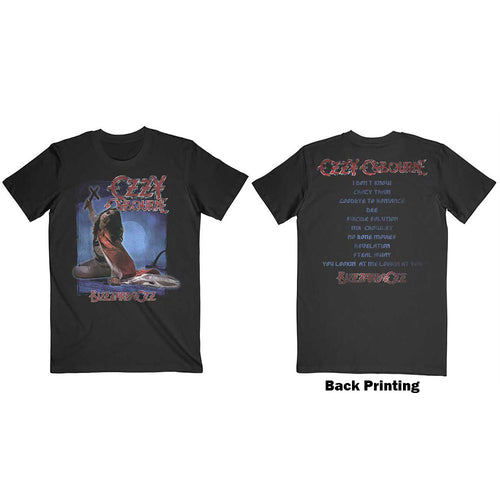 Ozzy Osbourne Blizzard of Ozz Track list Unisex T-Shirt