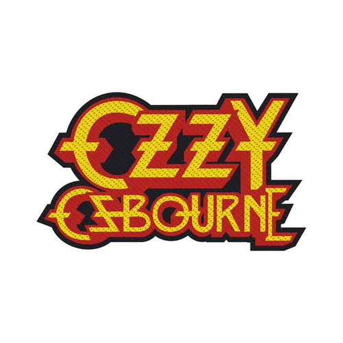 Ozzy Osbourne Logo Cut-Out Standard Woven Patch