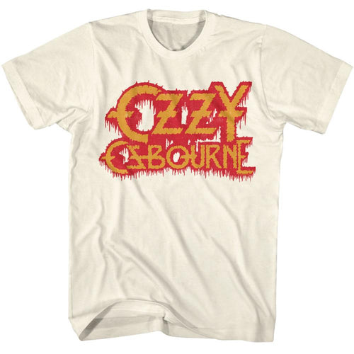 Ozzy Osbourne Ozzy Bleeding Logo Adult Short-Sleeve T-Shirt