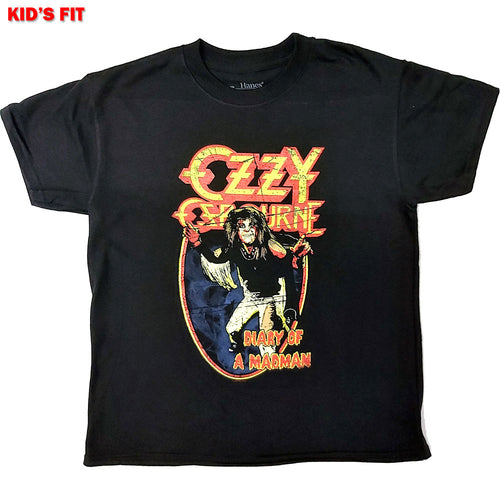 Ozzy Osbourne Vintage Diary of a Madman Kids T-Shirt