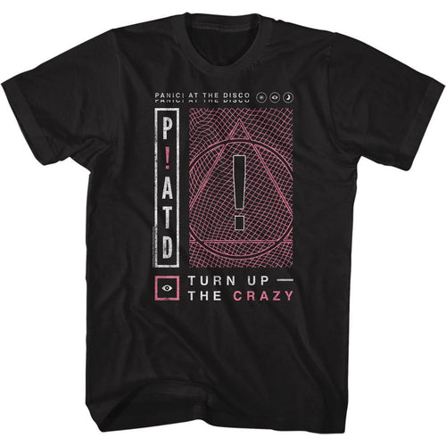 Panic At The Disco Turn Up The Crazy Adult Short-Sleeve T-Shirt