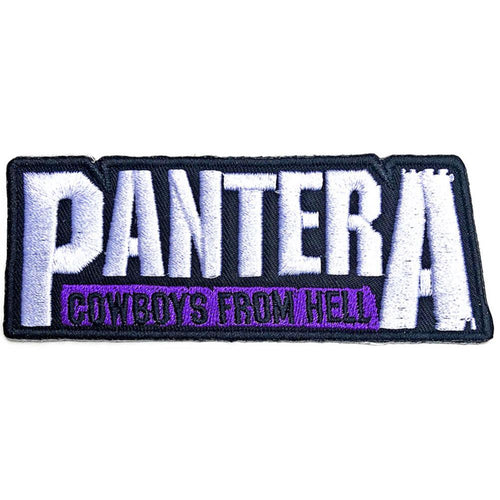 Pantera Cowboys from Hell Standard Woven Patch