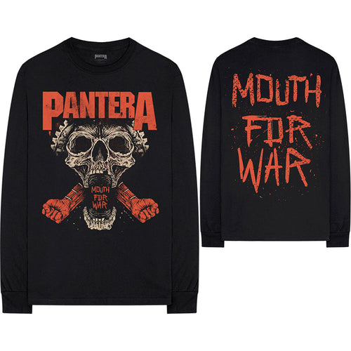 Pantera Mouth For War Unisex Long Sleeved T-Shirt