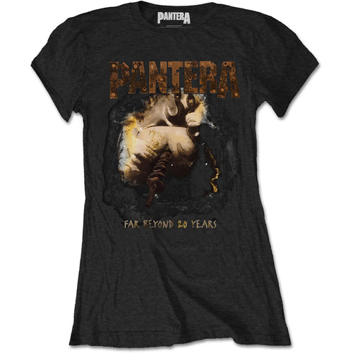 Pantera Original Cover Ladies T-Shirt - Special Order