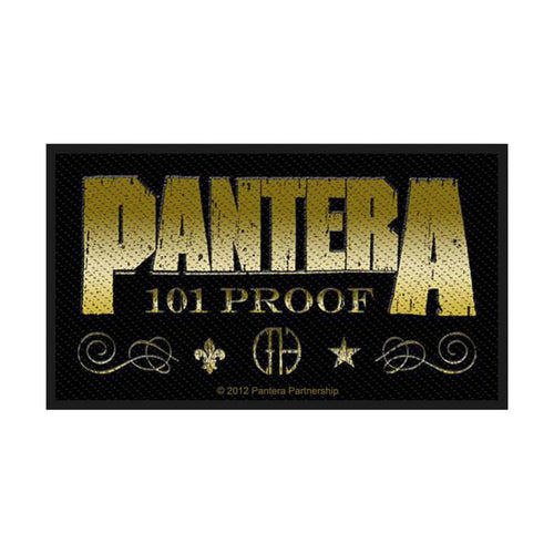 Pantera Whiskey Label Standard Woven Patch