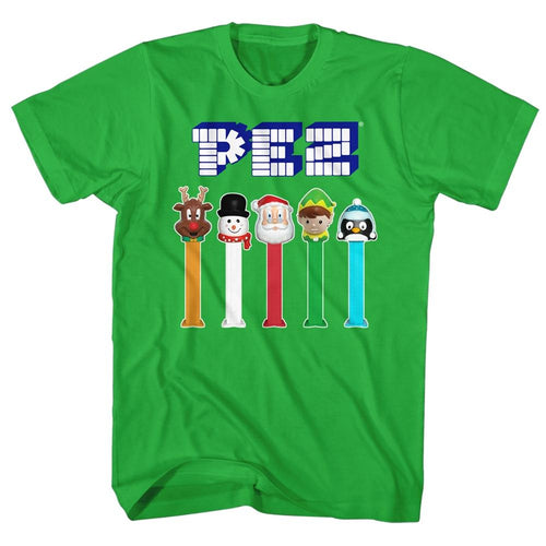Pez Special Order Christmas Pez Adult S/S T-Shirt
