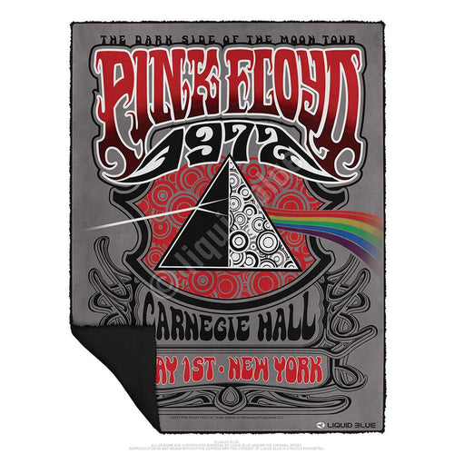 Pink Floyd Carnegie Hall Fleece Throw Blanket
