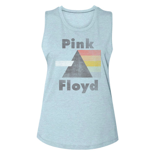 Pink Floyd Special Order Pink Floyd Ladies Muscle Tank