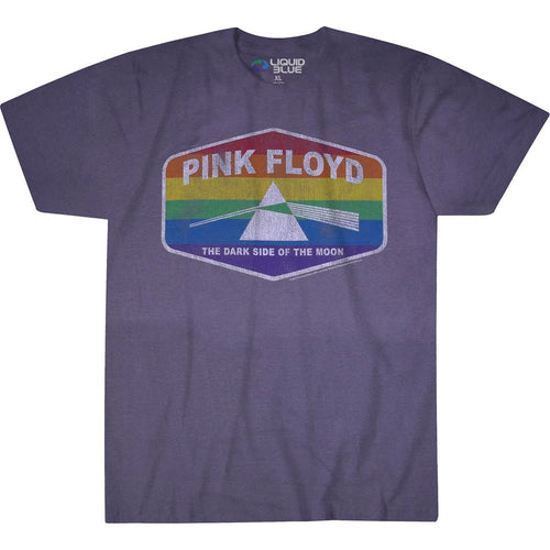 Pink Floyd Dark Side Brand Ring Spun Cotton Short-Sleeve T-Shirt
