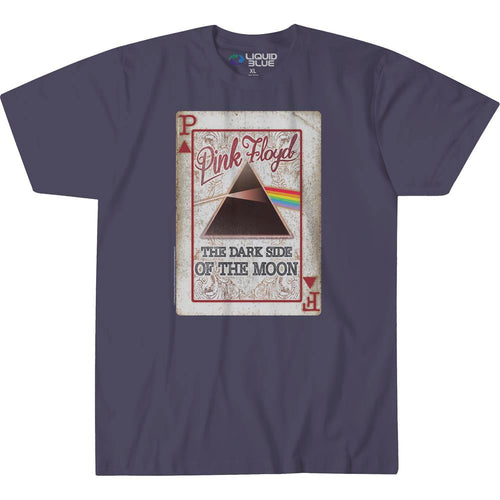 Pink Floyd Dark Side Deck Ring Spun Cotton Short-Sleeve T-Shirt