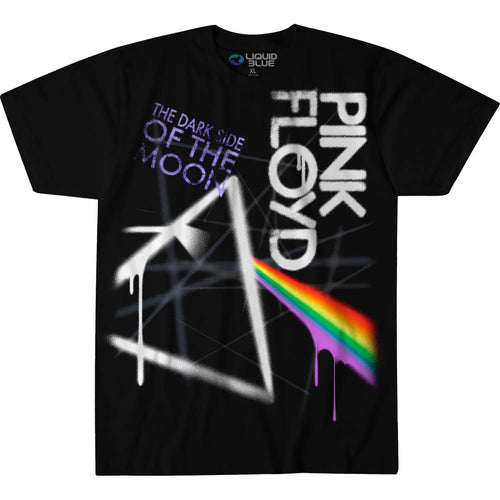 Pink Floyd Dark Side Graffiti Standard Short-Sleeve T-Shirt