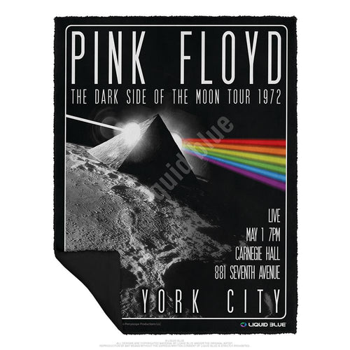 Pink Floyd Dark Side Live Fleece Throw Blanket