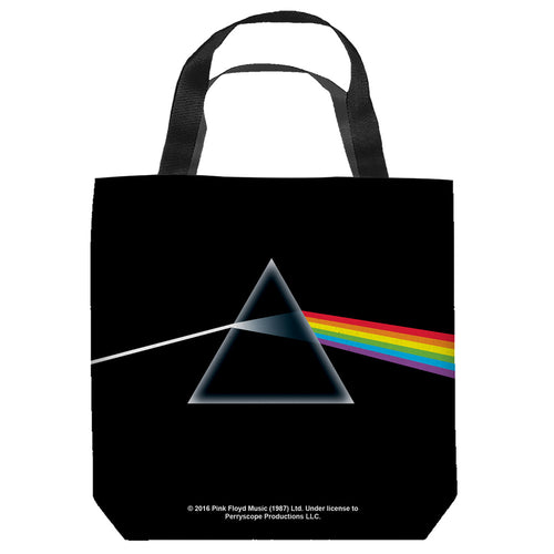 Pink Floyd Dark Side Of The Moon Tote Bag Spun Polyester