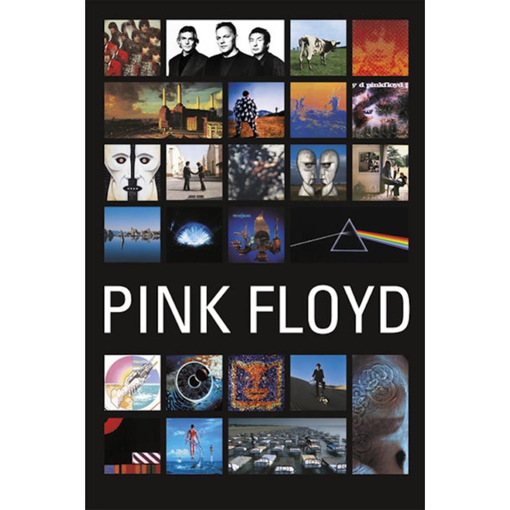 Pink Floyd Discography Poster - 24 In x 36 In Posters & Prints – RockMerch