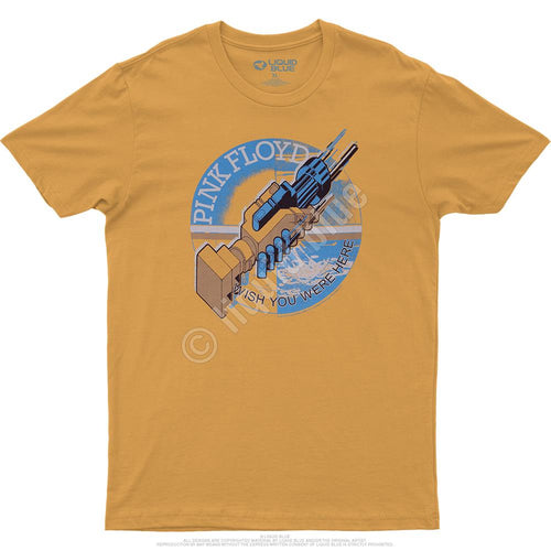 Pink Floyd Machine Gold Athletic T-Shirt