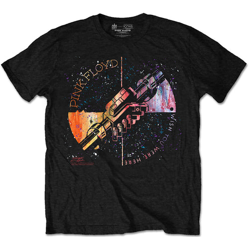 Pink Floyd Machine Greeting Orange Unisex T-Shirt - Special Order