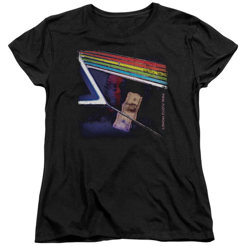 Pink Floyd Special Order Money Women's 18/1 100% Cotton Short-Sleeve T-Shirt