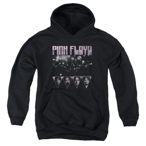 Pink Floyd Pink Four Youth 50% Cotton 50% Poly Pull-Over Hoodie