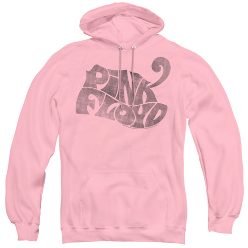 Pink Floyd Pink Logo Pink Men's Pull-Over 75 25 Poly Hoodie