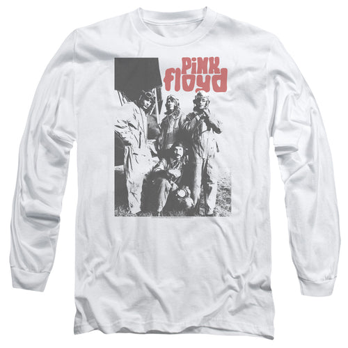 Pink Floyd Special Order Point Me At The Sky Men's 18/1 Long Sleeve 100% Cotton T-Shirt
