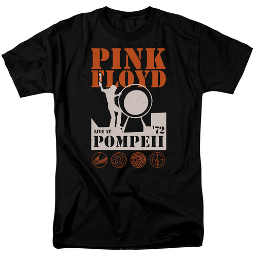 Pink Floyd Special Order Pompeii Men's 18/1 100% Cotton Short-Sleeve T-Shirt