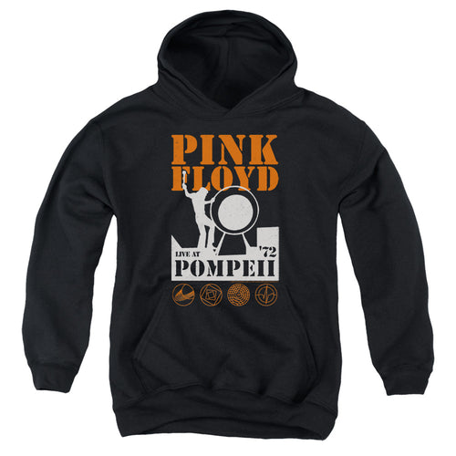 Pink Floyd Pompeii Youth 50% Cotton 50% Poly Pull-Over Hoodie
