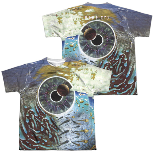 Pink Floyd Special Order Pulse (Front/Back Print) Youth Regular Fit 100% Polyester Short-Sleeve T-Shirt