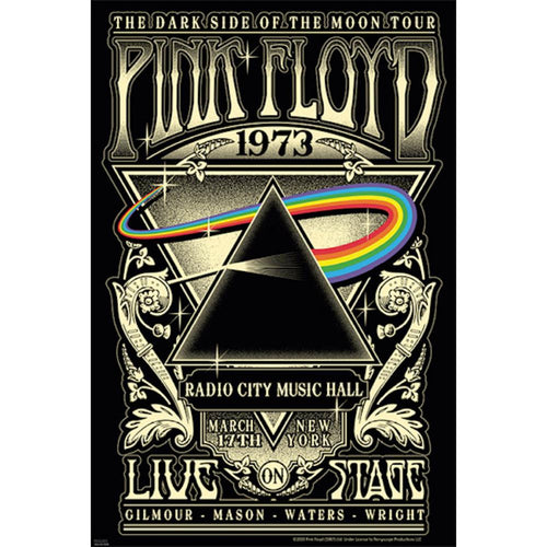 Pink Floyd Radio City Poster - 24 In x 36 In Posters & Prints