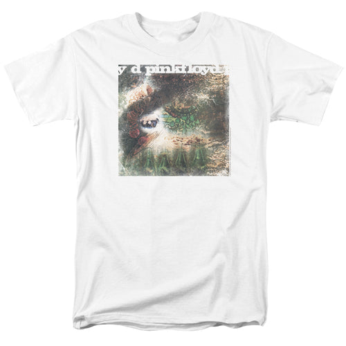 Pink Floyd Saucerful Of Secrets Men's 18/1 100% Cotton Short-Sleeve T-Shirt