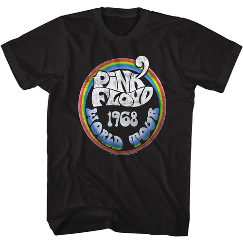 Pink Floyd Special Order Rainbow Tour Adult Short-Sleeve T-Shirt
