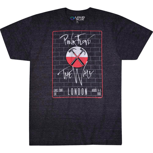 Pink Floyd The Wall London Live Tri-Blend Short-Sleeve T-Shirt