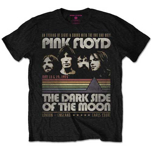 Pink Floyd Vintage Stripes Unisex T-Shirt - Special Order