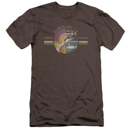 Pink Floyd Special Order Welcome To The Machine Men's Premium Ultra-Soft 30/1 100% Cotton Slim Fit T-Shirt - Eco-Friendly - Made In The USA