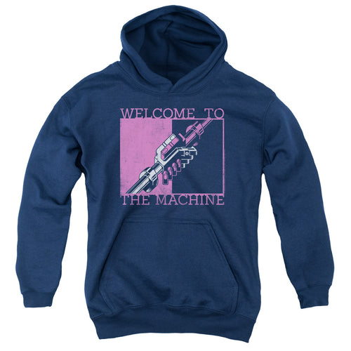 Pink Floyd Welcome To The Machine Youth 50% Cotton 50% Poly Pull-Over Hoodie