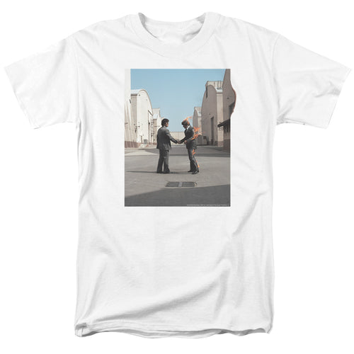 Pink Floyd Wish You Were Here Men's 18/1 100% Cotton Short-Sleeve T-Shirt