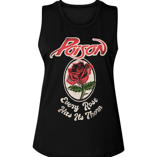 Poison Every Rose Ladies Muscle Tank