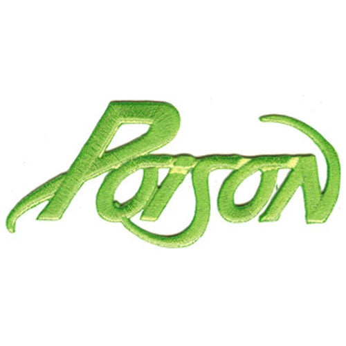 Poison Logo Embroidered Patch