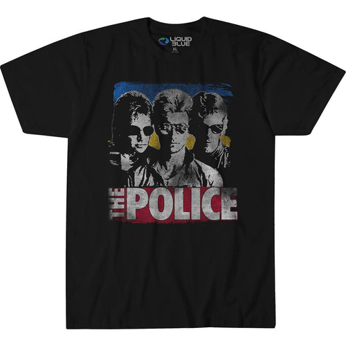 Police Greatest Hits Ring Spun Cotton Short-Sleeve T-Shirt