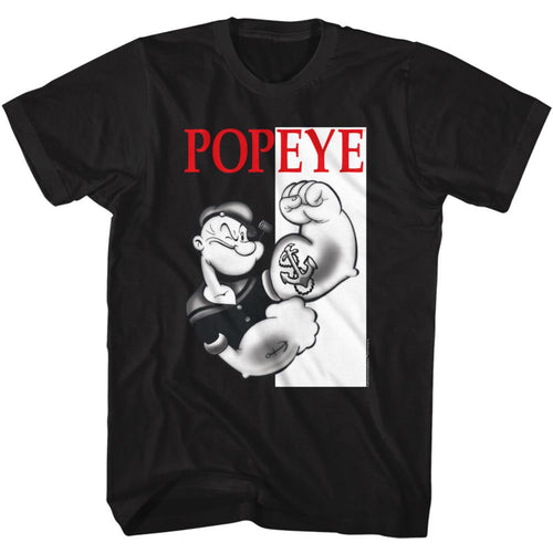 Popeye Special Order Box Adult Short-Sleeve T-Shirt