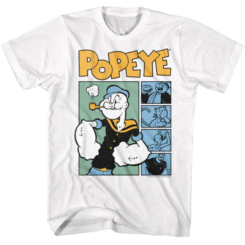 Popeye Boxes Adult Short-Sleeve T-Shirt