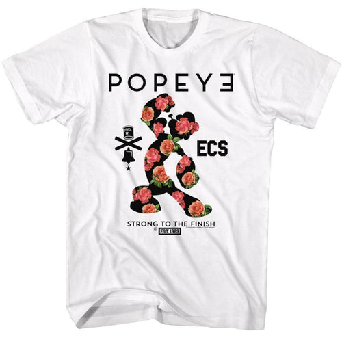 Popeye Flowerman Adult Short-Sleeve T-Shirt