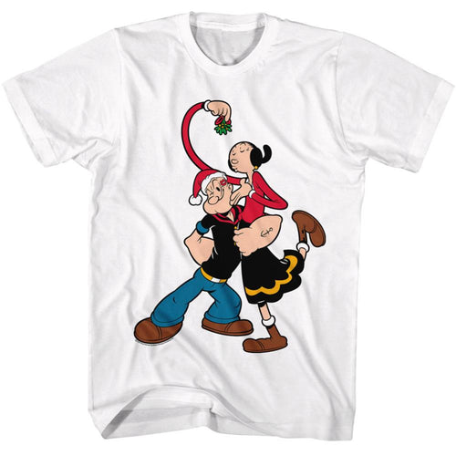 Popeye Mistletoe Adult Short-Sleeve T-Shirt