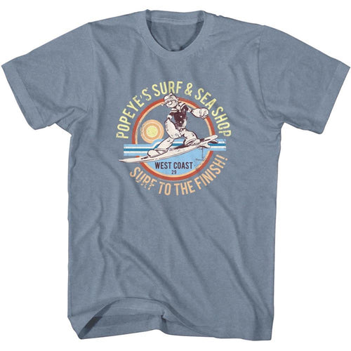Popeye Special Order Popeye Surf Adult Short-Sleeve T-Shirt