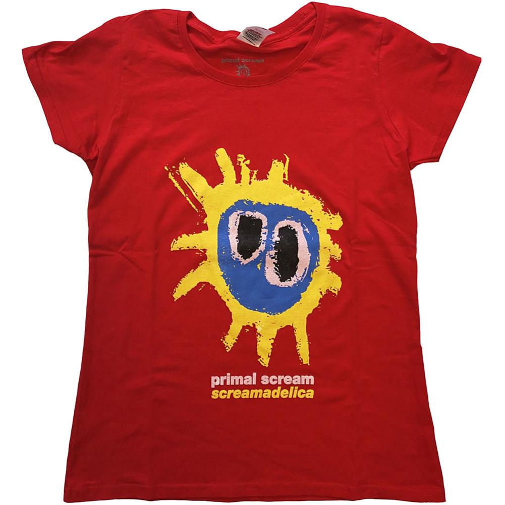 Primal Scream Screamadelica Ladies T-Shirt - Special Order