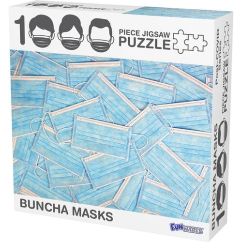 Puzzles - Funwares Buncha Masks Puzzle